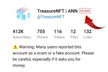 Treasure NFT Scam